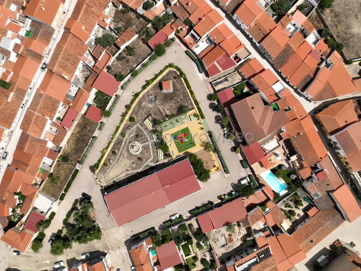 Salorino, casco urbano – foto cenital